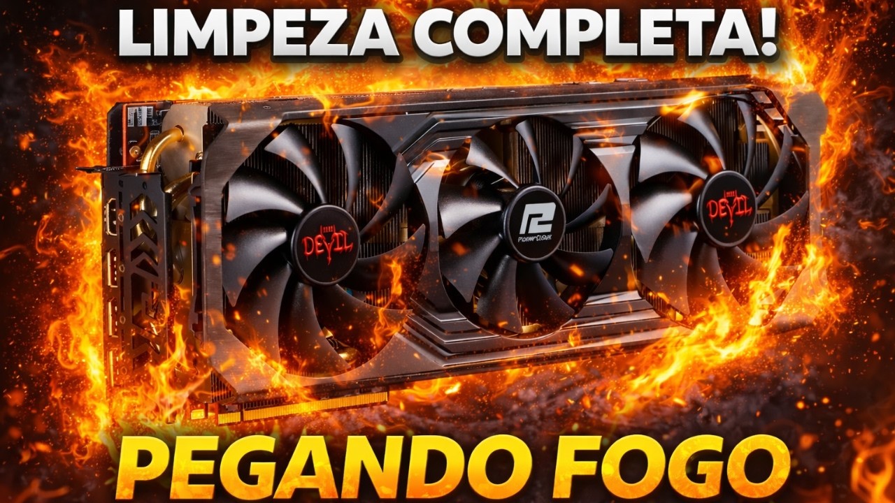 Como TROCAR A PASTA TERMICA || de uma PLACA DE VIDEO || COMPLETO