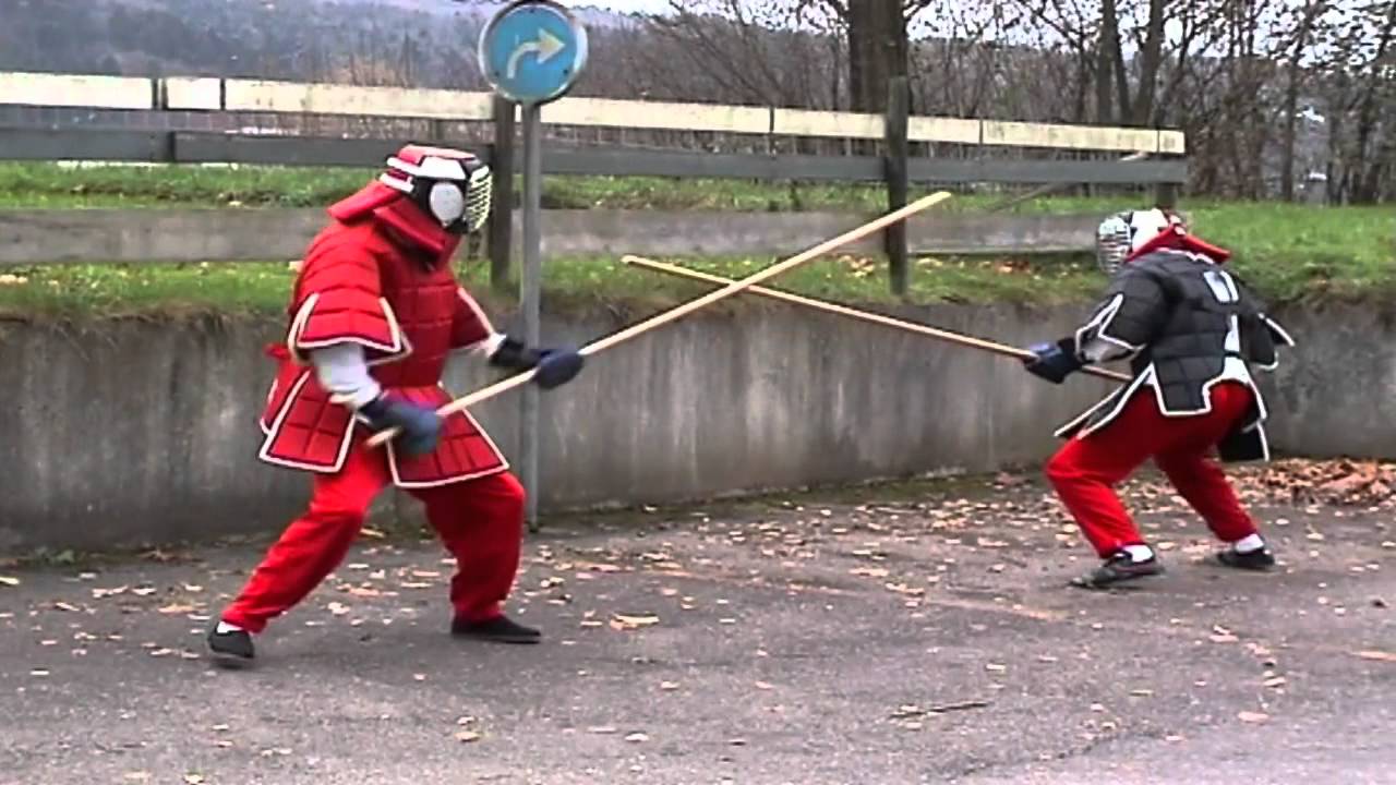 永春拳 六點半棍 - Yong Chun / Wing Chun Longpole sparring / Langstock Sparring 1998