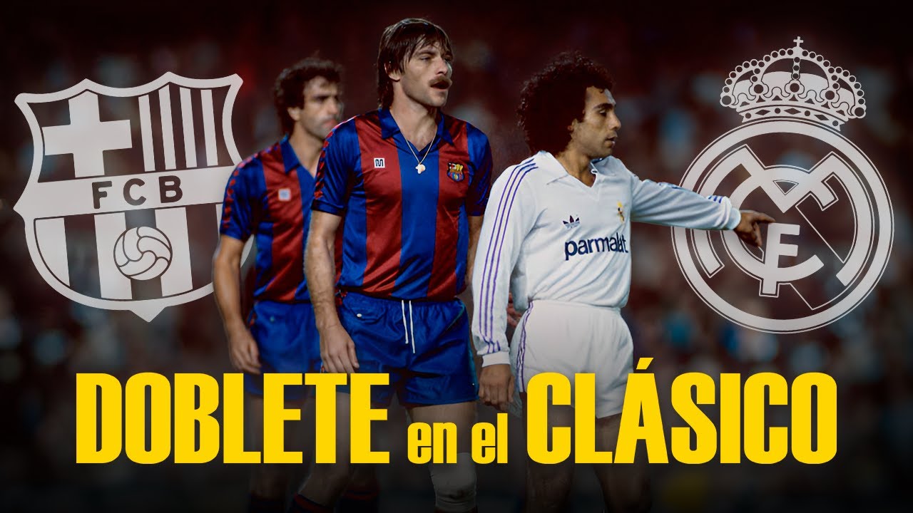 PARTIDAZO de HUGO SÁNCHEZ vs BARCELONA ⚪⚽ Clásico Español 1987-88