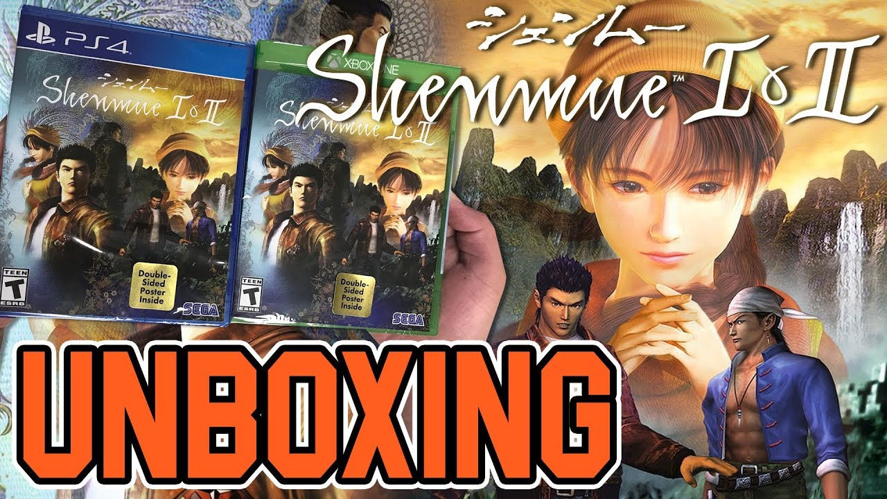 Shenmue I & II (PS4/Xbox One) Unboxing!!