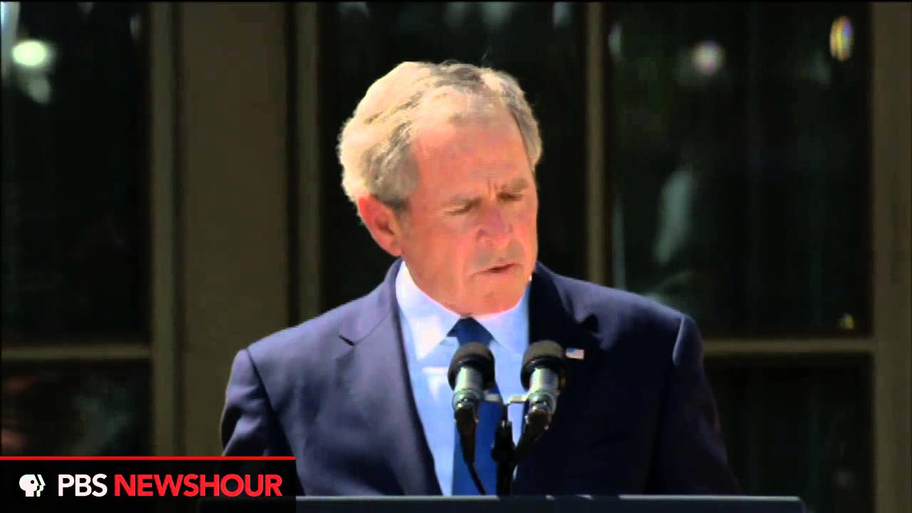 Watch George W. Bush Speak at the Dedication of His Presidential Library