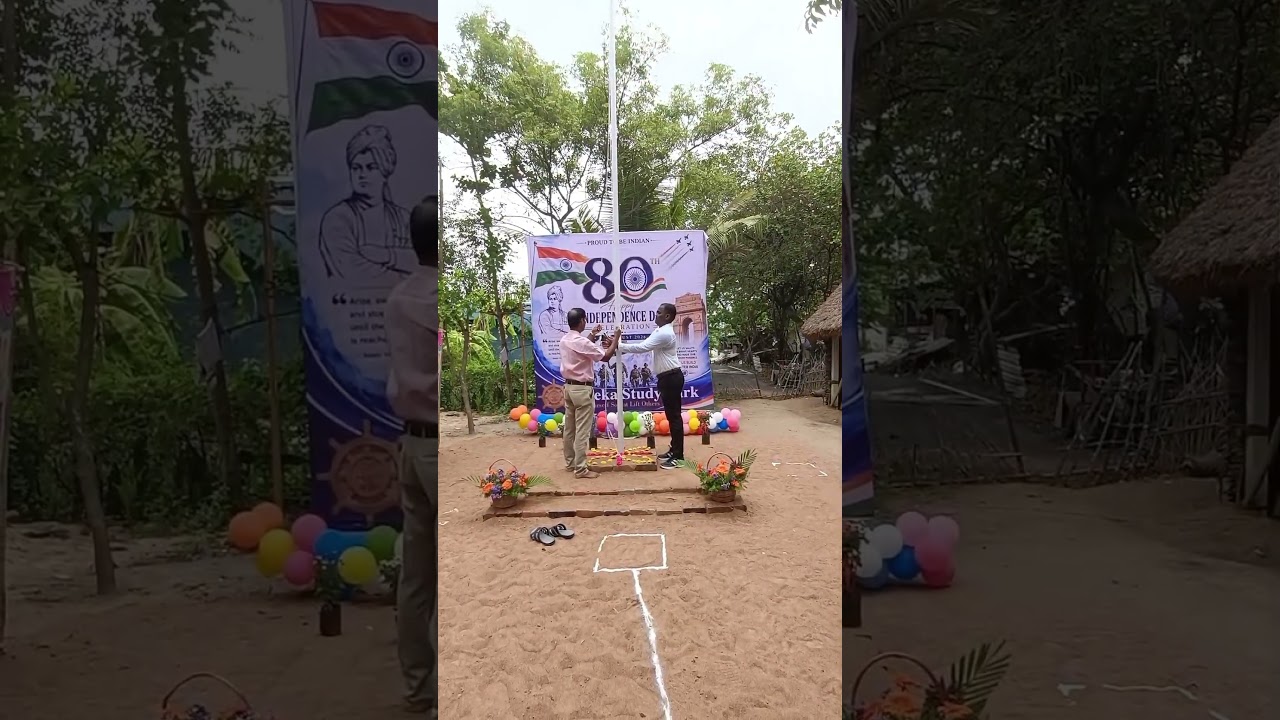 80th INDEPENDENCE DAY Celebration in Viveka Study Park