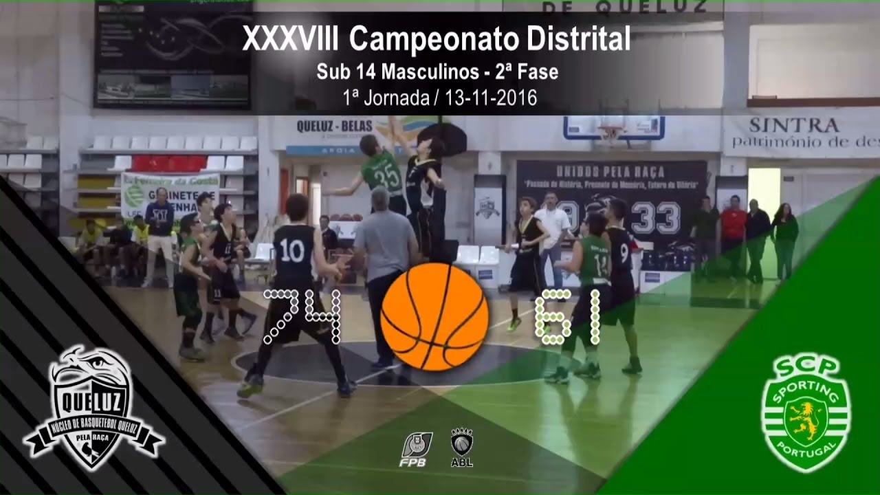 NBQueluz vs Sporting - 13/11/2016 - Completo