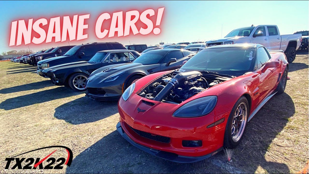 TX2K22 Spectator Parking Is STACKED With INSANE Cars!!