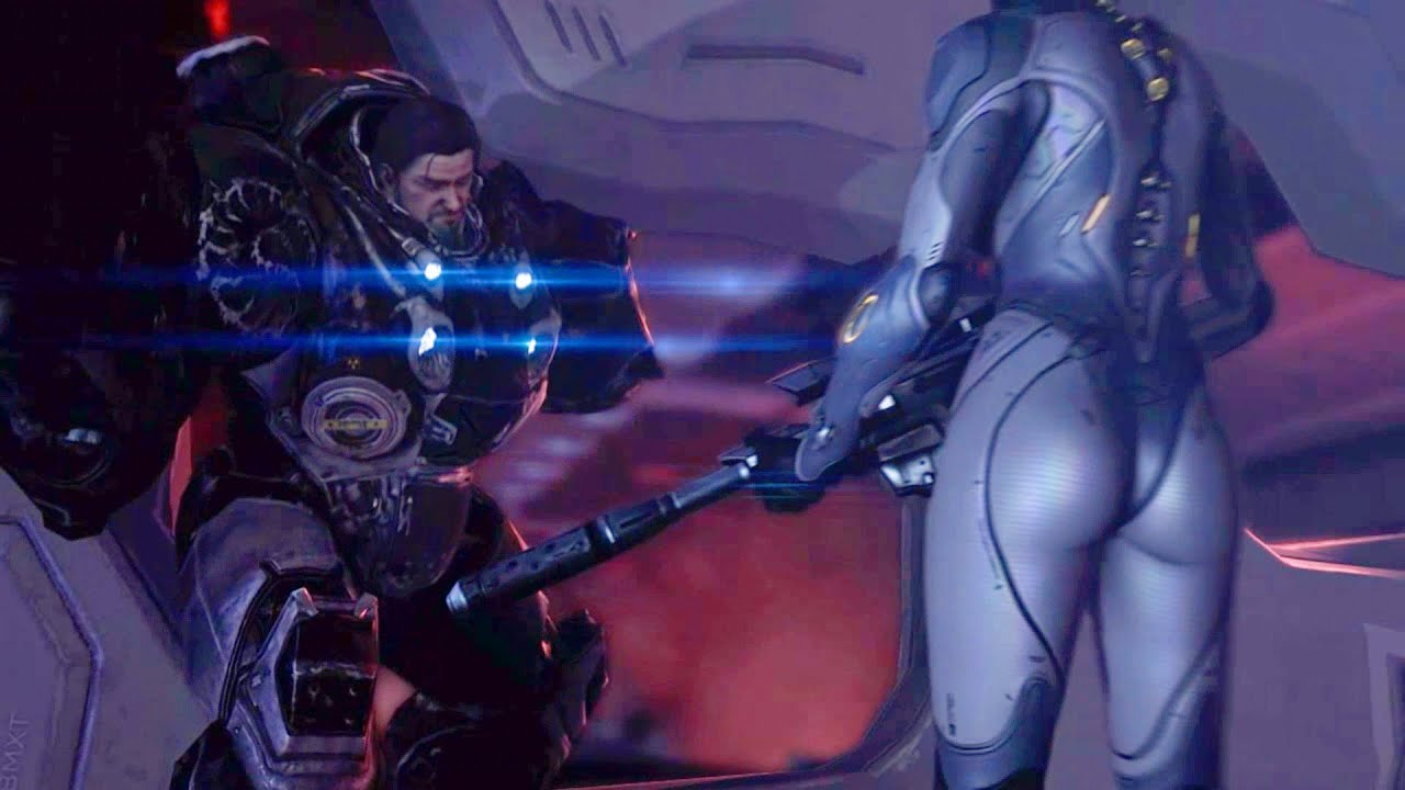 Raynor and Kerrigan Escape from Research Facility (Starcraft 2: Heart of the Swarm)