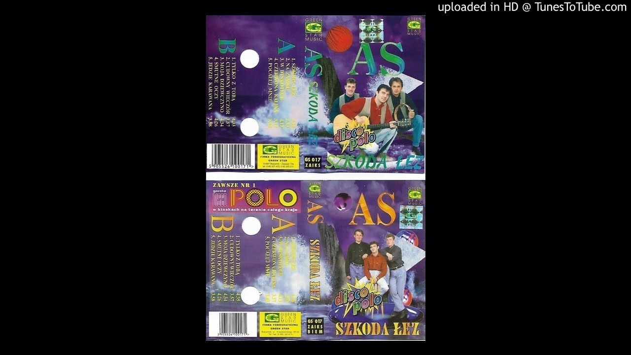 AS Szkoda łez (Official audio) kaseta rok 1996