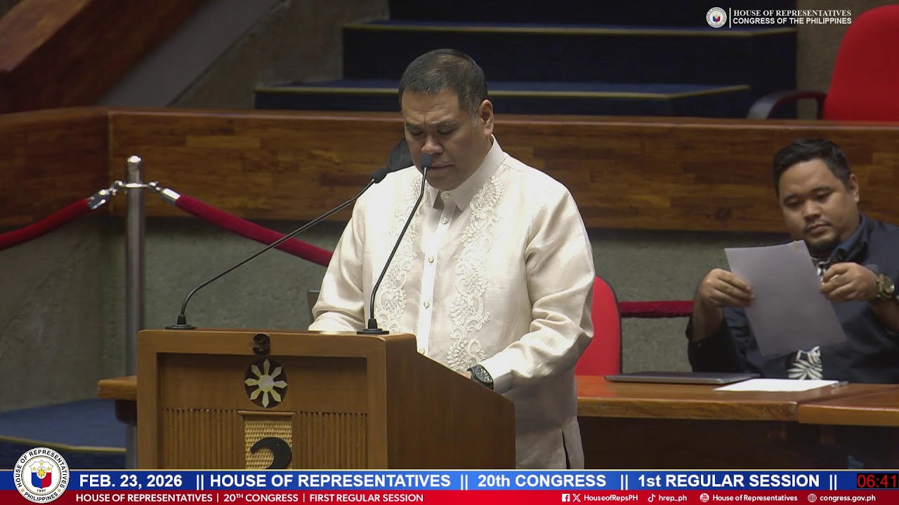 20th Congress 1st Regular Session #30