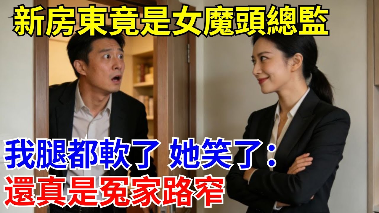 新房東竟是女魔頭總監，我腿都軟了 她笑了：還真是冤家路窄。#原創#情感#情感故事#故事#爽文#奇聞#為人處世#生活經驗
