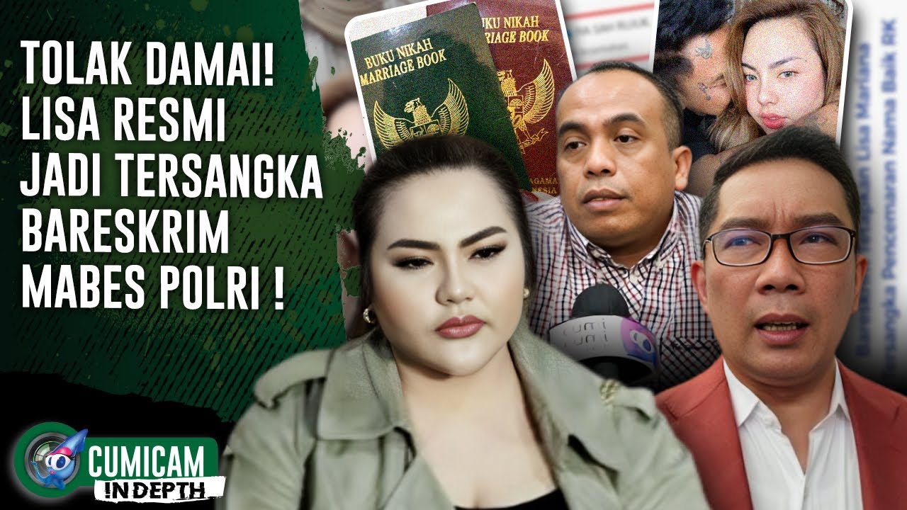 Lisa Mariana Resmi Jadi TSK Kasus Laporan Ridwan Kamil Usai Pilih Rujuk Dengan Mantan Suami| INDEPTH