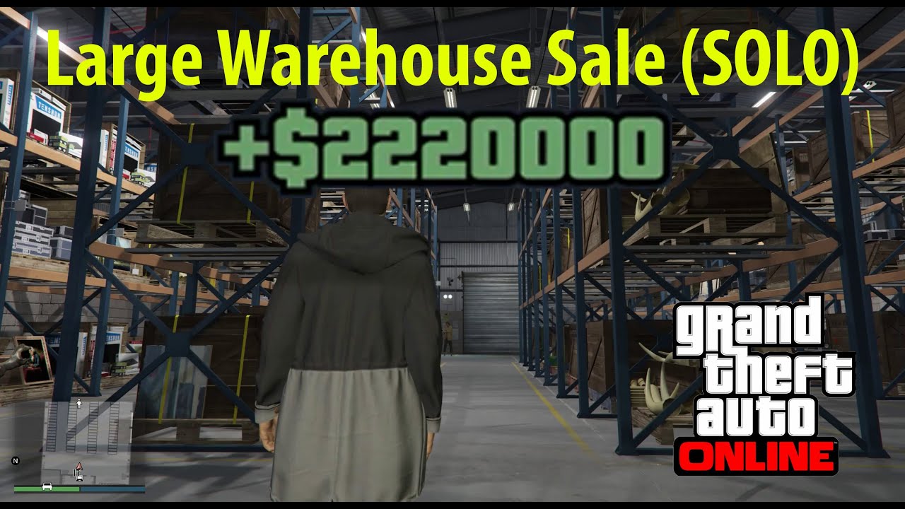 Selling Full Warehouse SOLO (GTA Online)