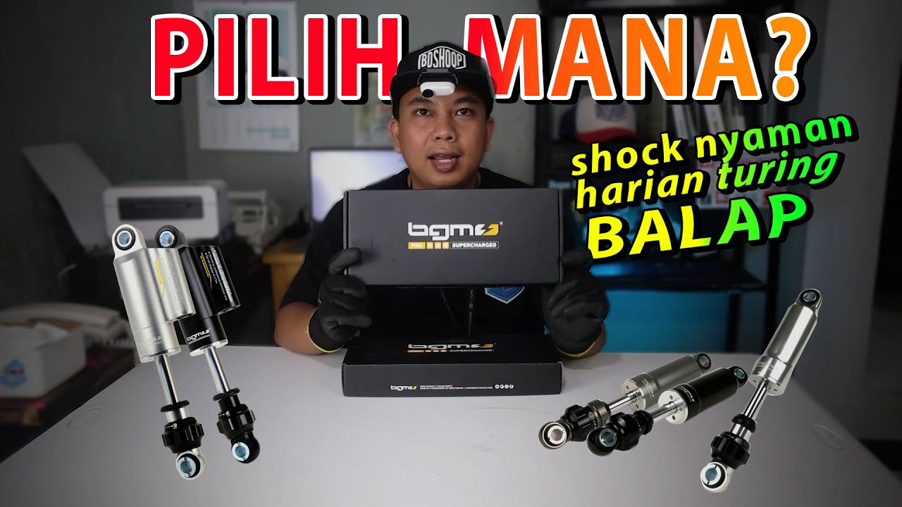 REVIEW, pilih Shock BGM mana? vespa Fork 3 vnb vbb gs rally gl super sprint ps vn vna vba congo