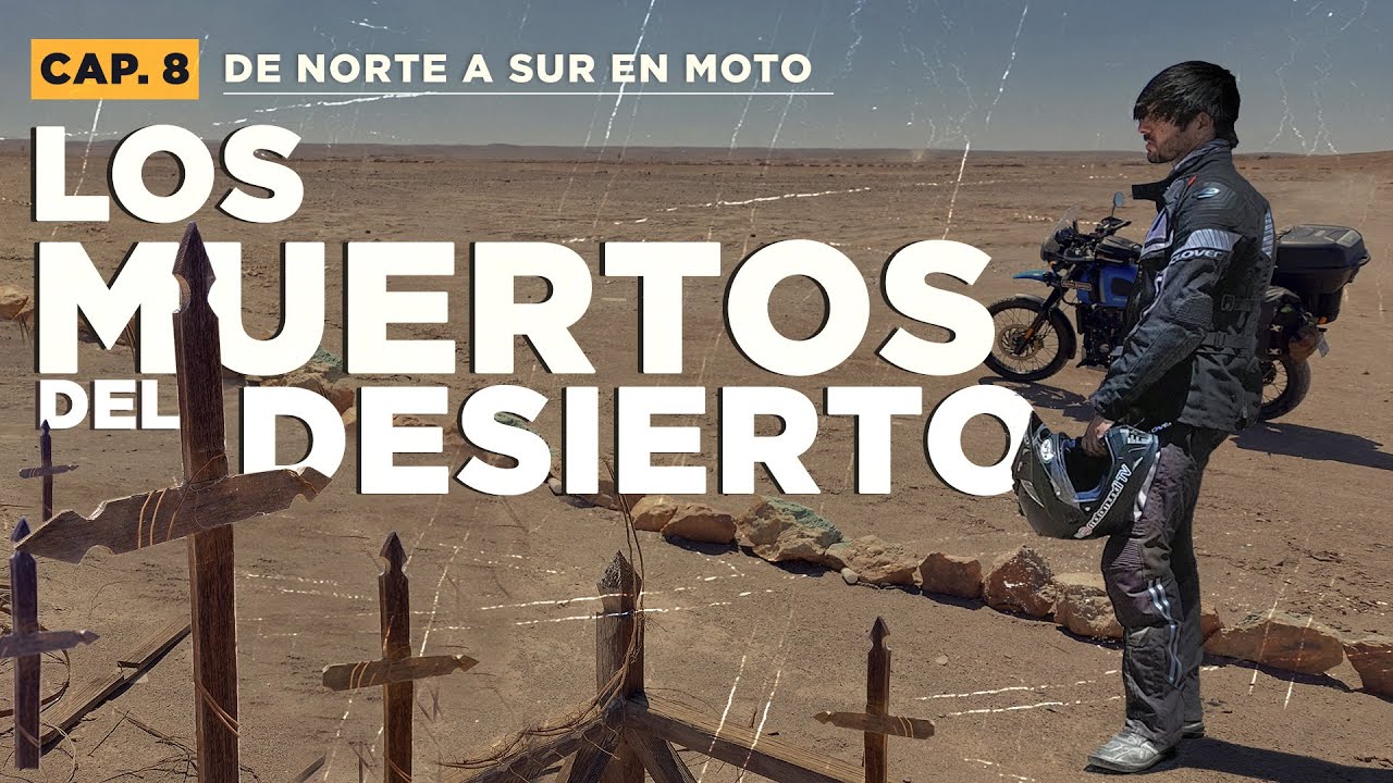 Encuentro un CADÁVER en una oficina SALITRERA 😵 De NORTE a Sur en Moto (Cap.8) Viajando en Himalayan