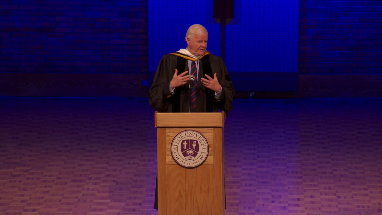 Taylor University Chapel - 03-29-17 - Dr. Os Guinness