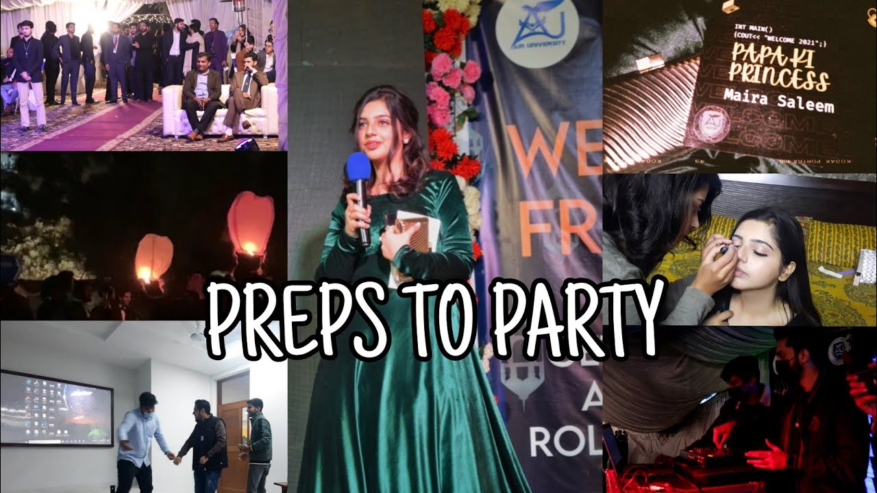 WELCOME PARTY VLOG | department of cybersecurity | AIR UNIVERSITY | University vlog 4