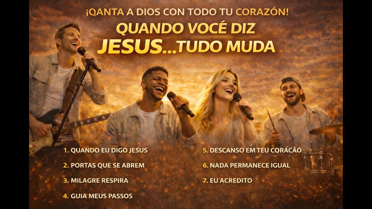 “Quando Eu Digo Jesus – Louvor Profético Para Portas Abertas, Milagres e Descanso em Deus”