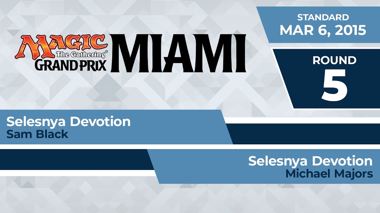 GPMiami: Round 5 - Sam Black vs Michael Majors | Standard