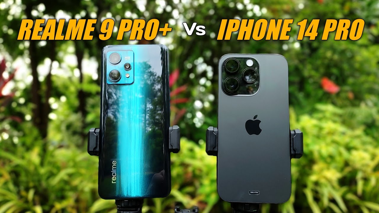 Iphone 14 Pro vs Realme 9 Pro Plus | Perbandingan Kamera Smartphone Terbaru 2023