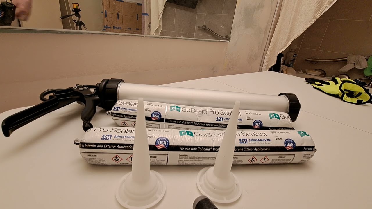 Project Master Bath Go Board Install Part 1 The Sausage Gun 20251031 144720