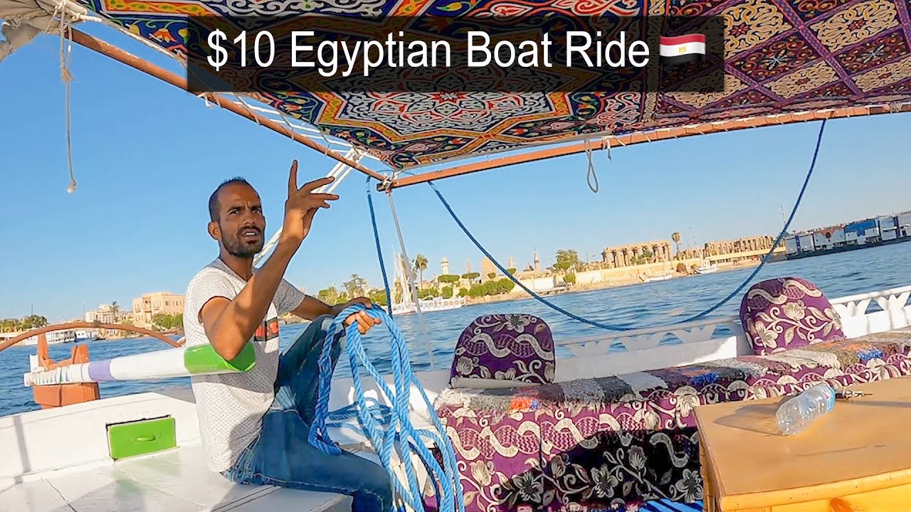 $10 Egyptian Boat Ride 🇪🇬