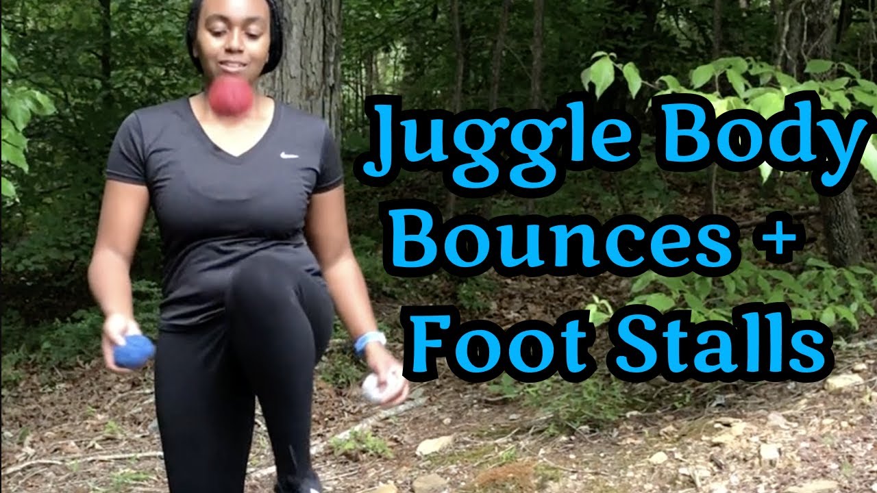 SOCCER-STYLE Juggling Tricks with 3 Balls | Body Bounce + Foot Stall Tutorial