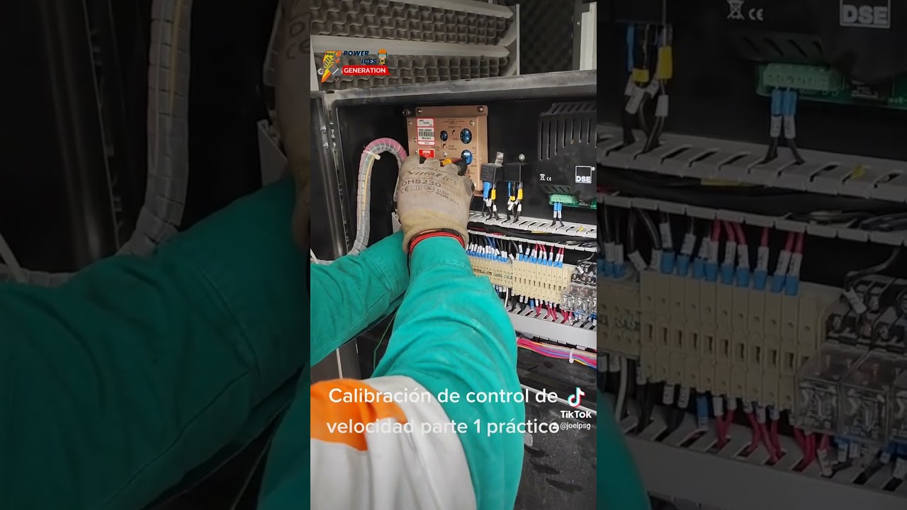Calibración de tarjeta de control de velocidad ESD5500E Práctico Parte 1