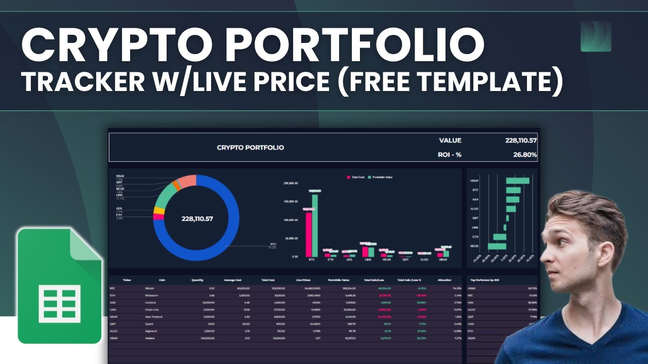 Build Your Own Crypto Portfolio Tracker in Google Sheets!