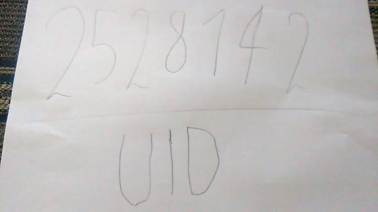 UID-ul meu in mini world &radic;&radic;&radic;&radic;