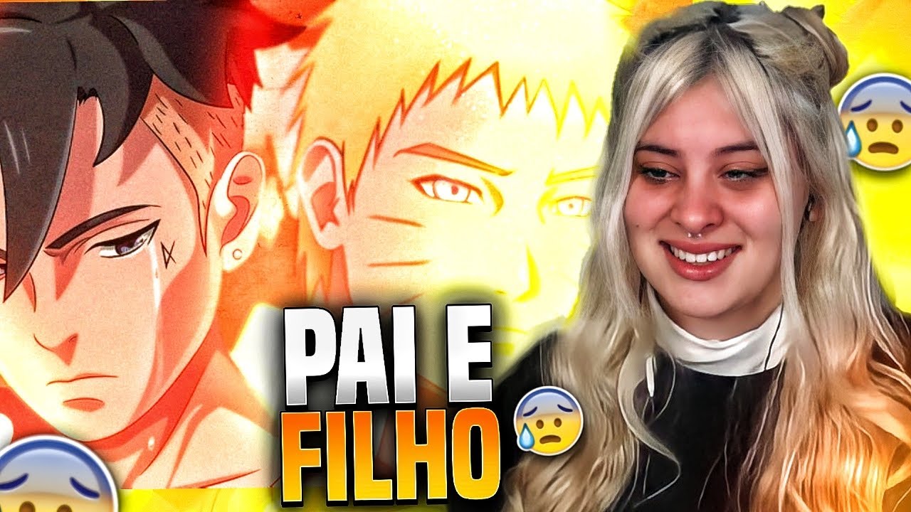 REAGINDO ao RAP VOCÊ ME FEZ ESQUECER MEU PASSADO 💔 Kawaki e Naruto (Boruto)  ‹ Alpha ›