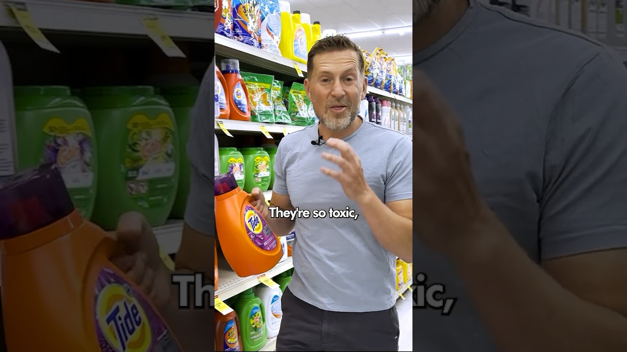 Your Laundry Detergent Is A TOXIC Chemical Cocktail For Your Health! #laundrydetergent #biohacking