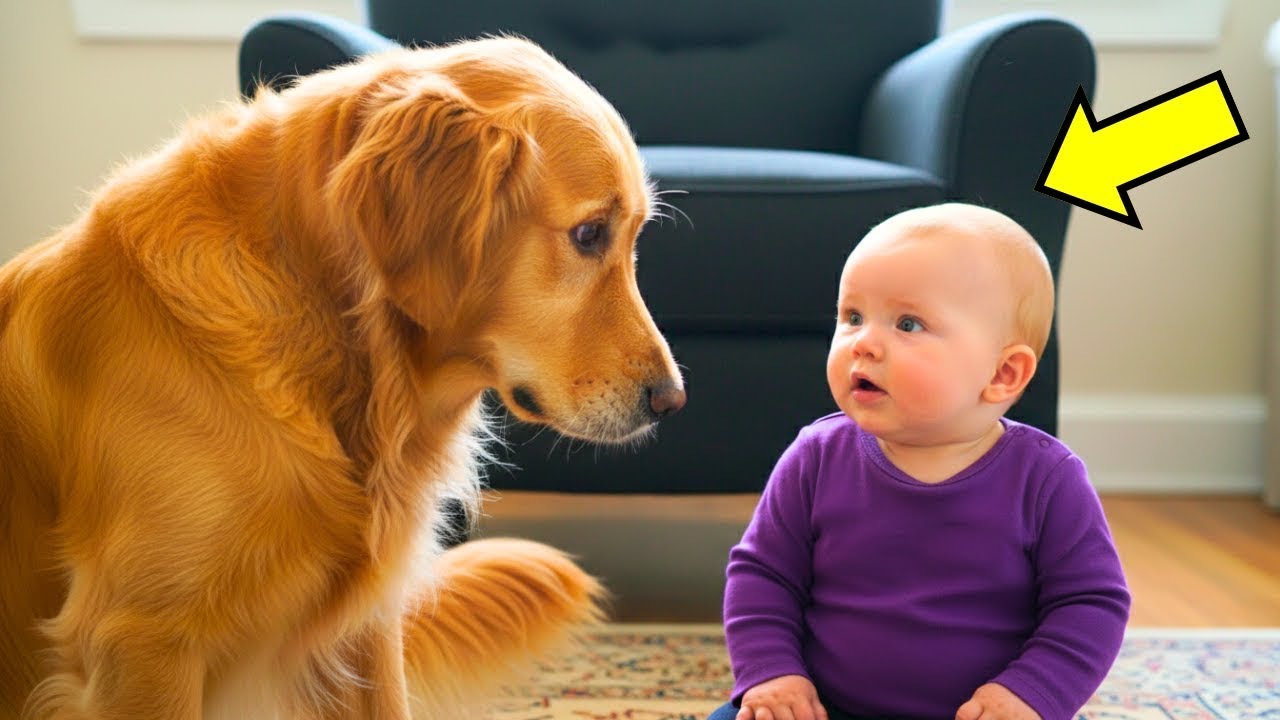 Si la caméra n’avait pas enregistré, personne n’aurait cru ce que le chien a fait pour le bébé!