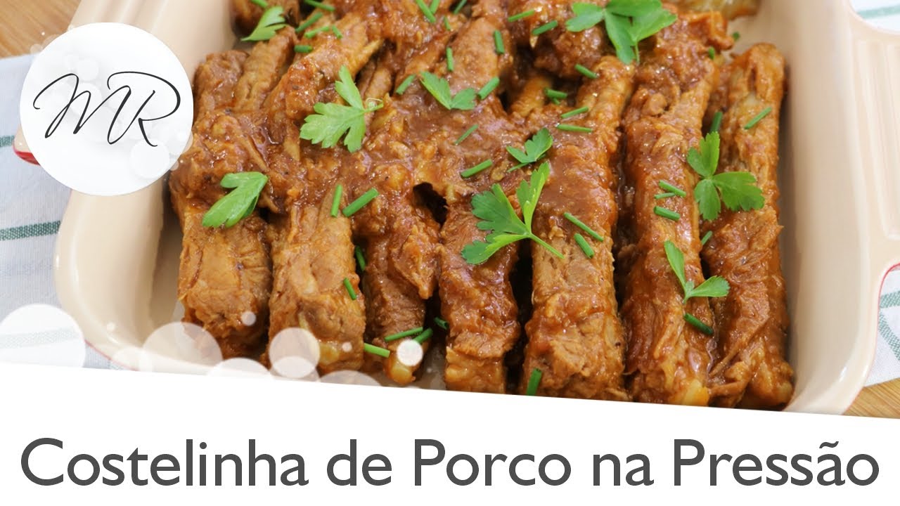 Costelinha de Porco na Panela de Pressão Elétrica  - Maurício Rodrigues