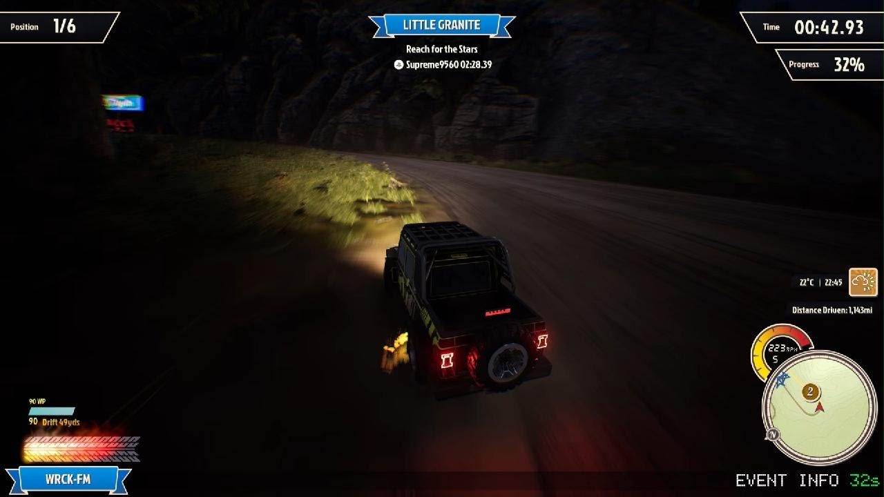 Wreckreation Reach for the Stars New PB 2:17.16
