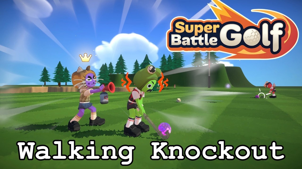 Super Battle Golf Glitch - Walking Knockout (AH Tribute)