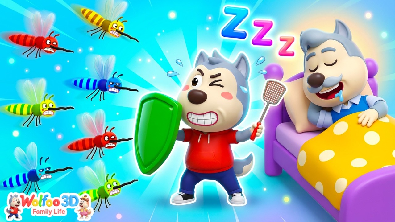 Wolfoo Learns | Wolfoo the Brave Mosquito Fighter | Family Stories for Kids