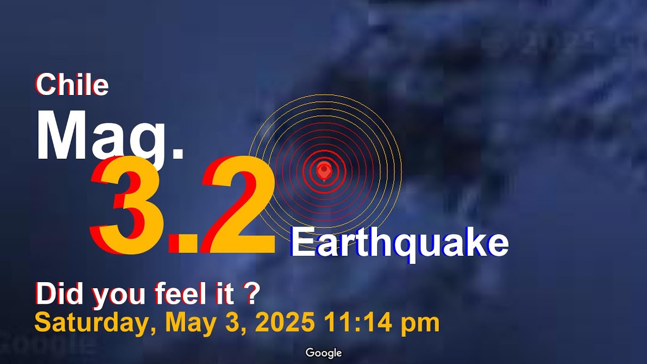 South Atlantic Ocean, Chile Earthquake today