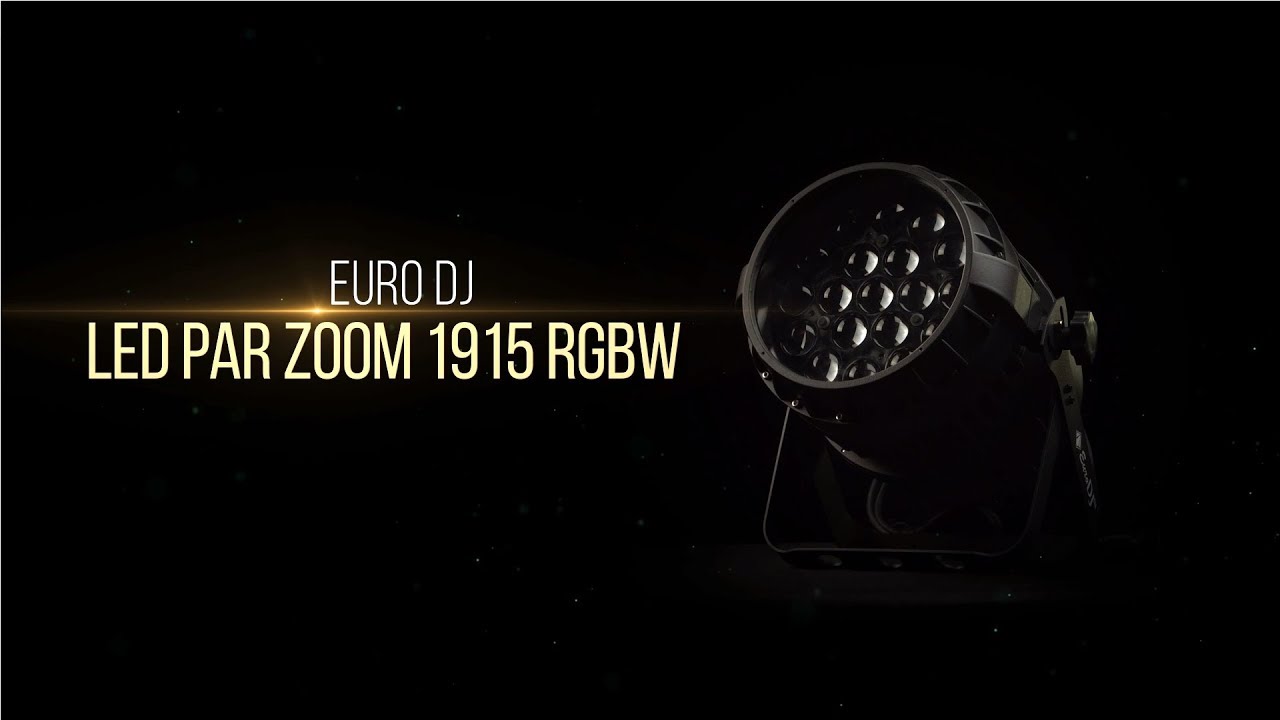 Euro DJ LED PAR ZOOM 1915 RGBW