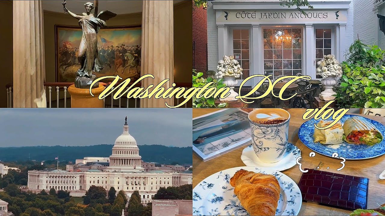 A Day in Washington DC Part-1 | Cafes | Museums | Travel | தமிழ் Vlog