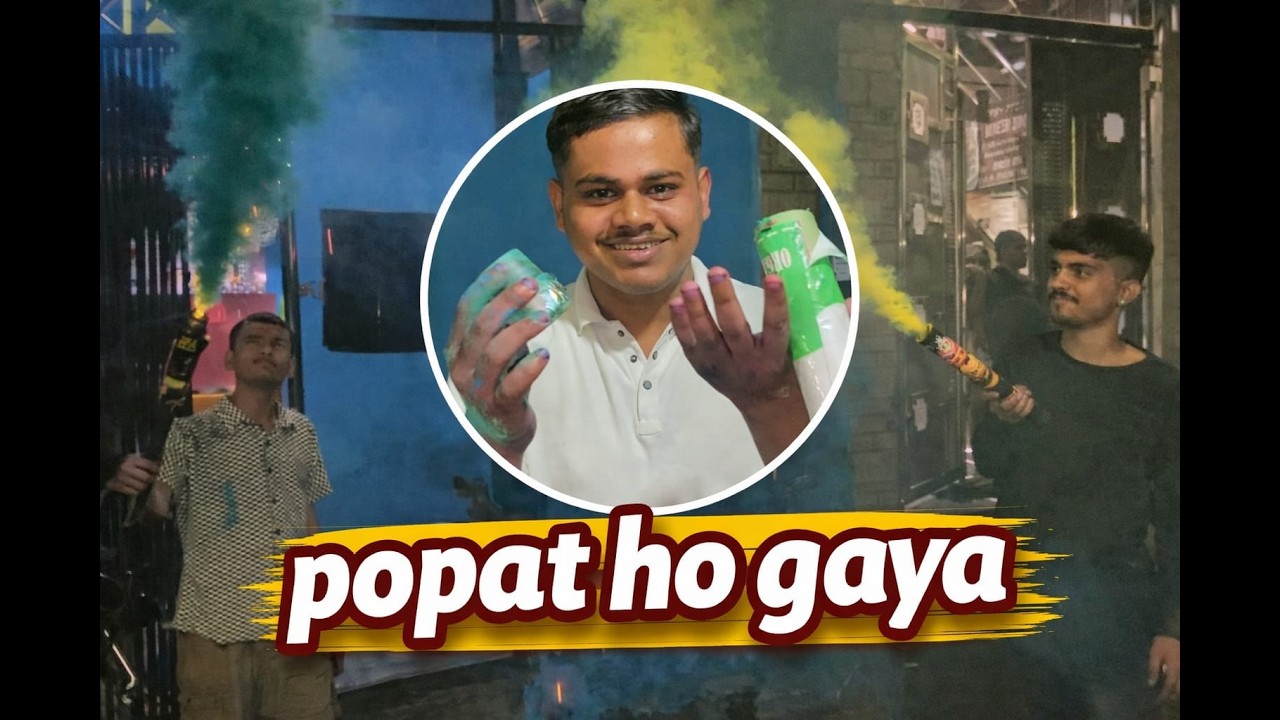 Holi par popat ho gaya || Part-2 || Day 5 || 100 days daily vlog ||
