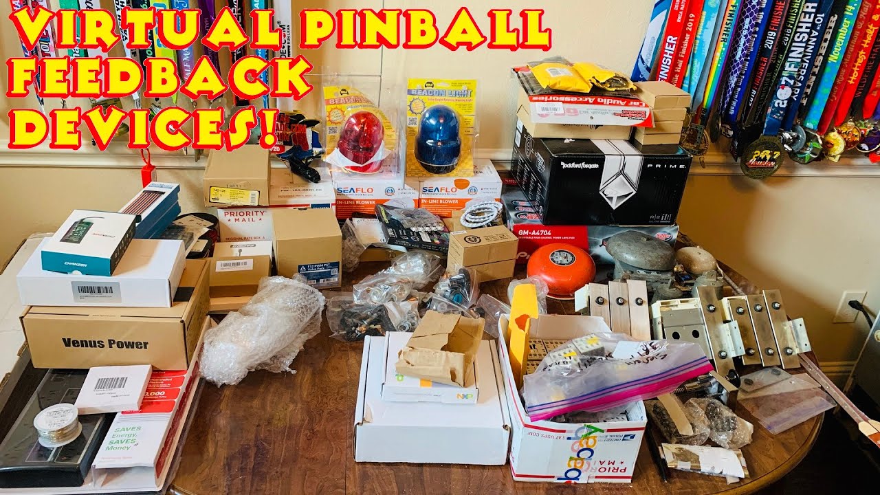 Virtual Pinball Feedback Devices - Virtual Pinball Build Part 7