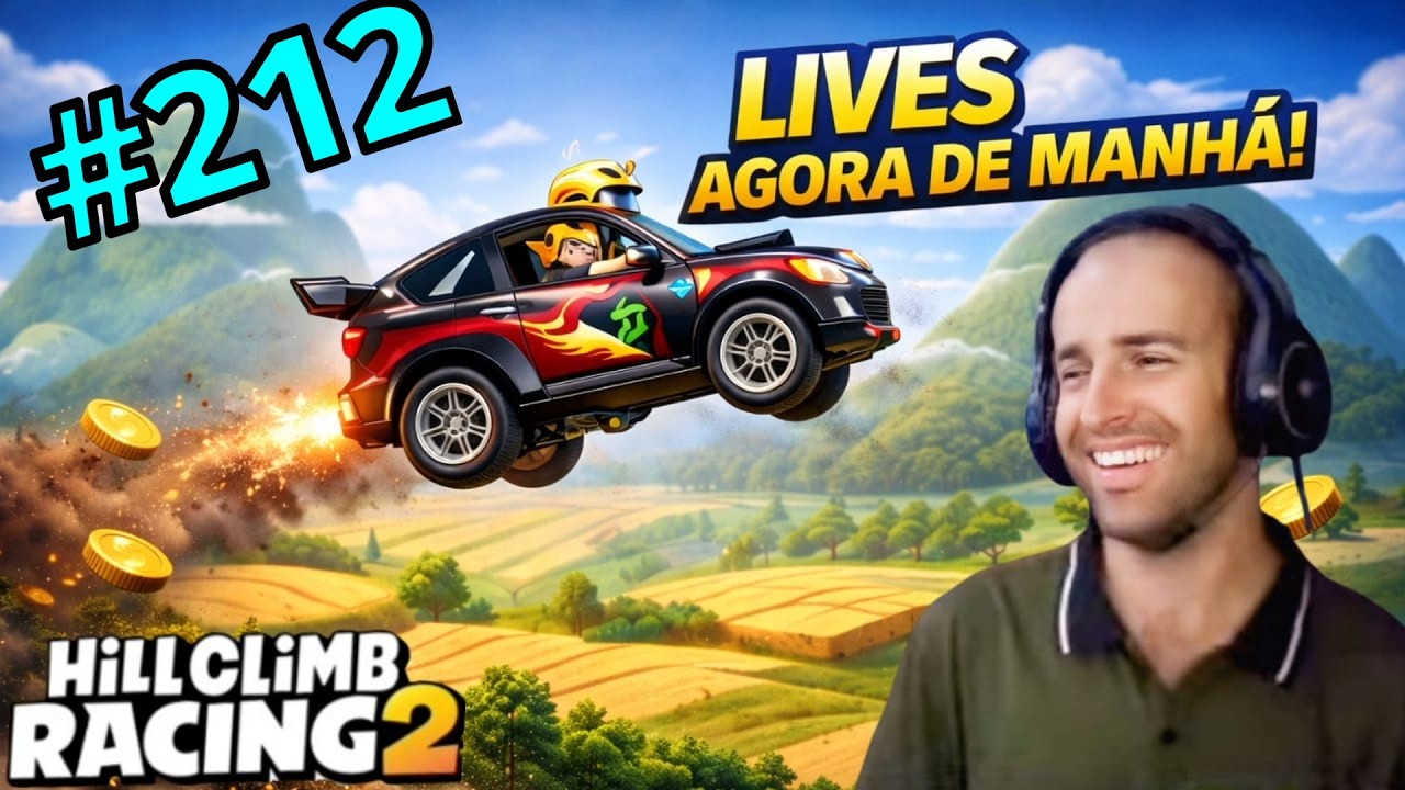 #212 - LIVE DE HILL CLIMB RACING 2 INFORMATION IN THE DESCRIPTION BELOW PARTE 212 @GAmeplaydoRicardo