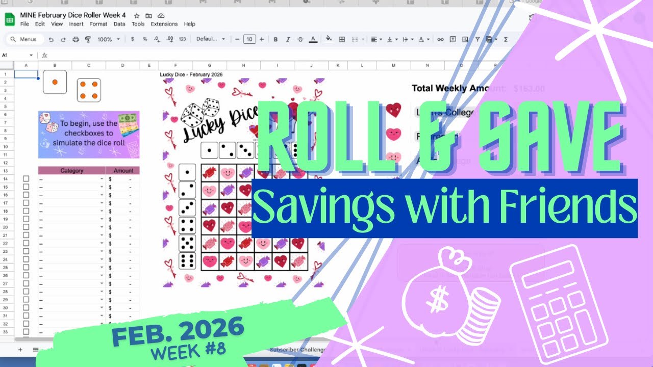 Savings with Friends #8 | 2026 Savings Challenge | YNAB