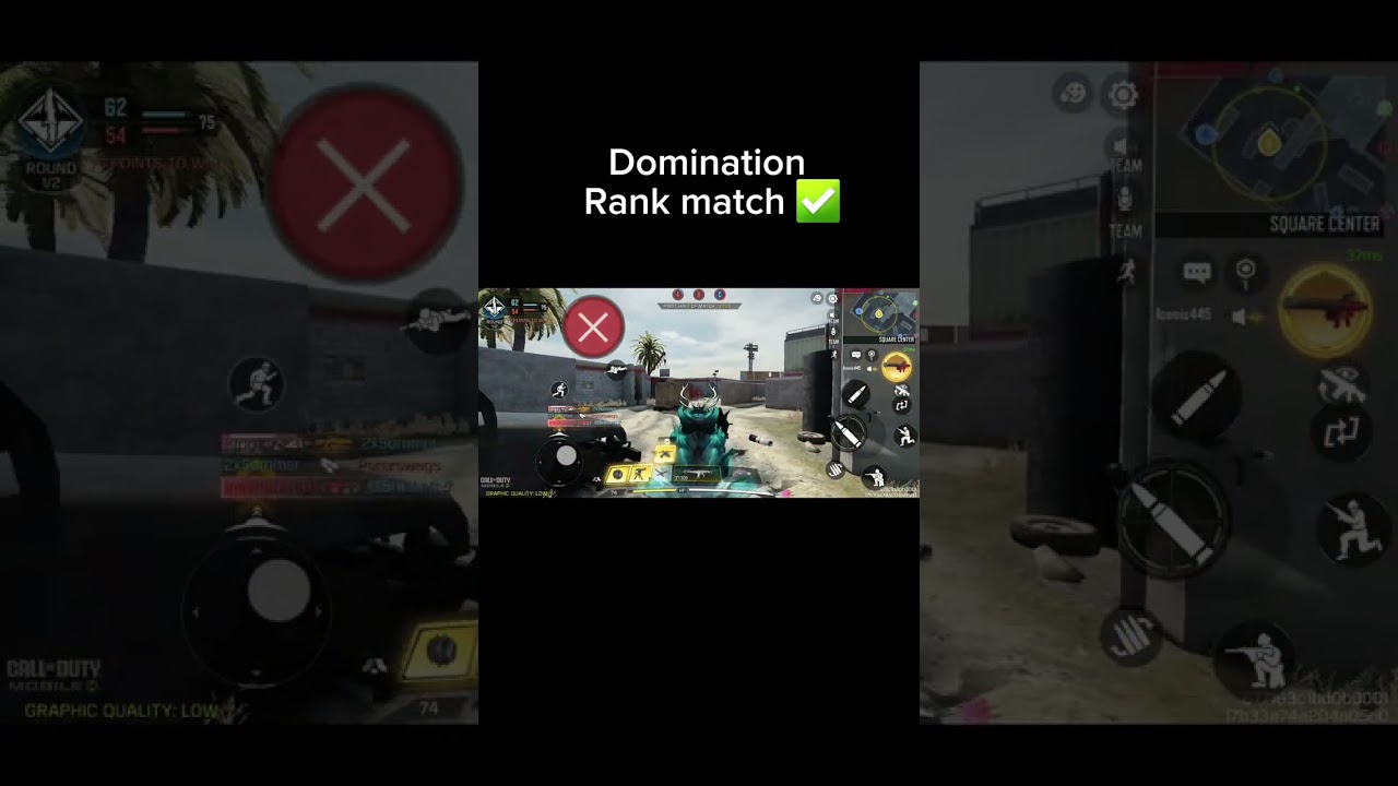Domination Rank match MP CODM 
