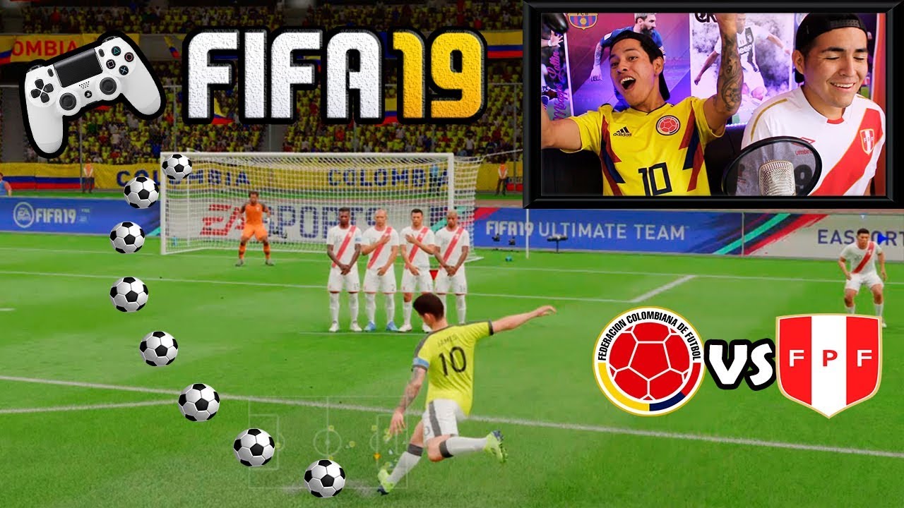 Duelo ÉPICO!!! PARTIDO FIFA19 / COPA AMÉRICA 😱 (Peru vs Colombia)