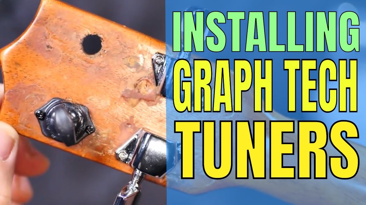 GraphTech Tuners for Ukulele // Installation