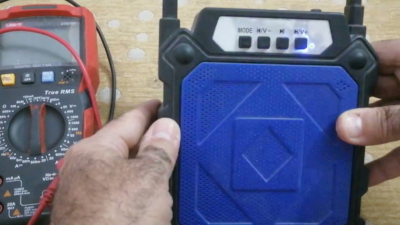 تصليح جهاز mp3 الصوت لا يعمل م.مازن mp3 device sound fix Mazen fahmy