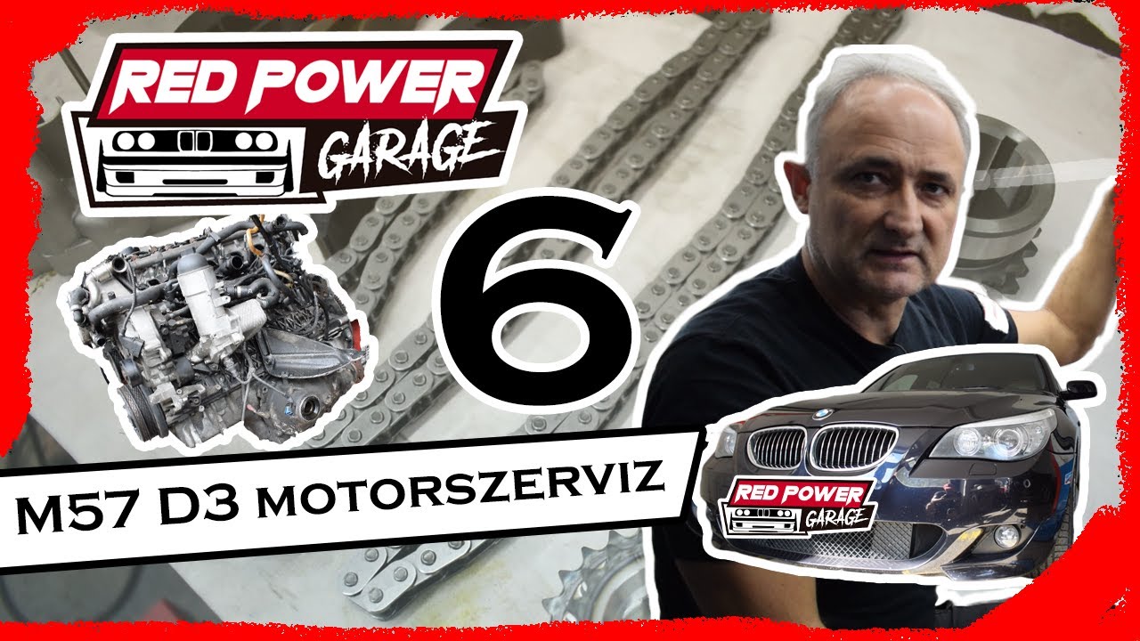 BMW M57 D3 MOTOR SZERVIZELÉSE! |FENT A VEZÉRLÉS 6. Rész