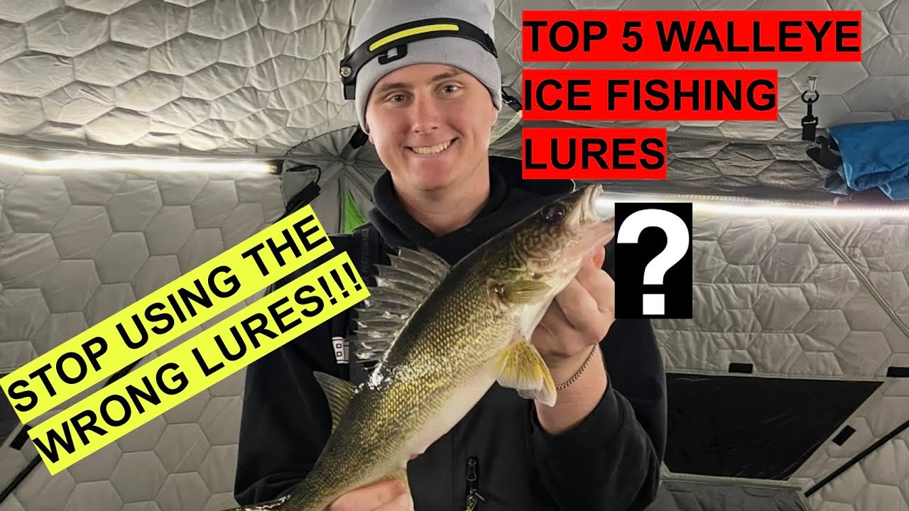 Top 5 Walleye Ice Fishing Lures That Work in the Midwest