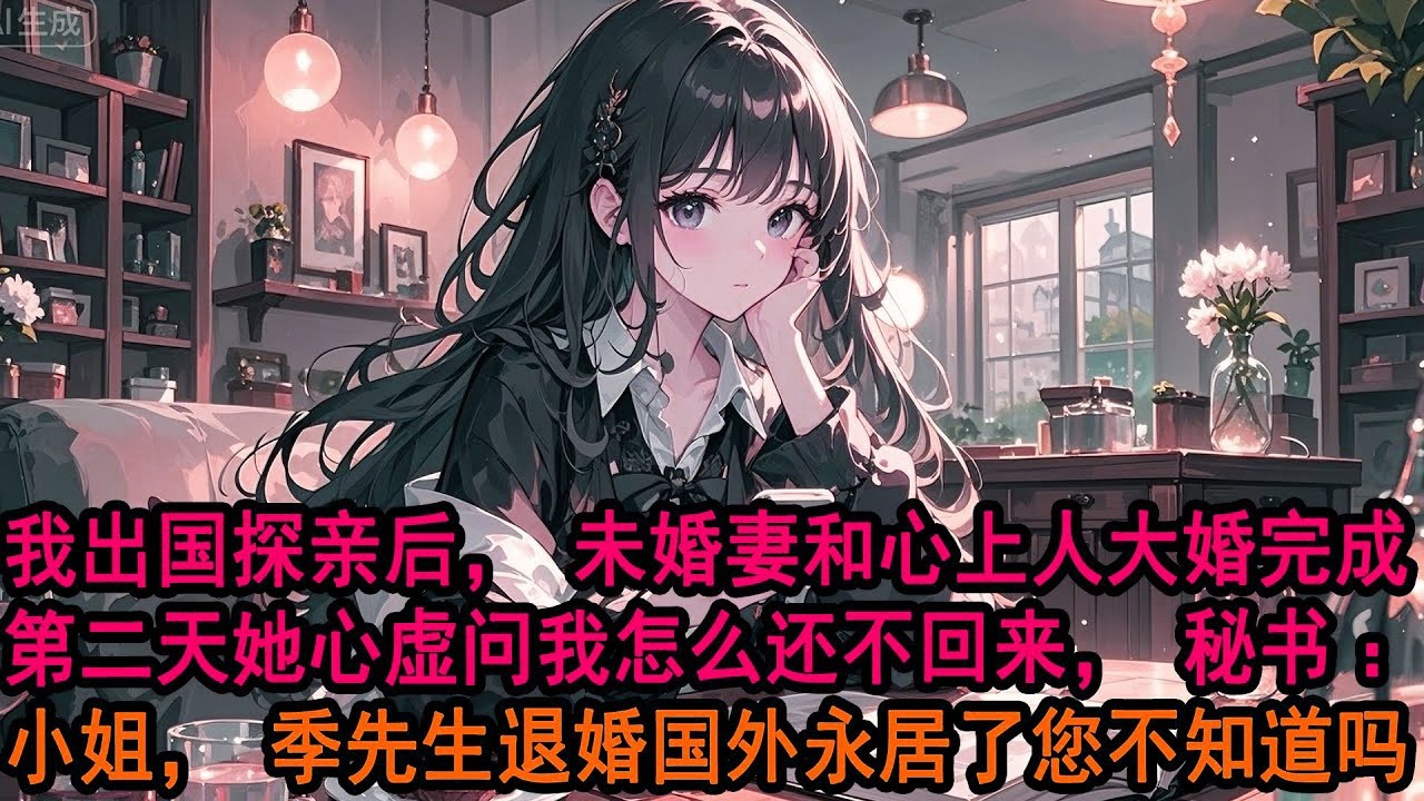 未婚妻和心上人訂婚 她害怕我鬧事，特意選了我出國探親那天，但她不知道 我不是探親而是定居，出發前我退回了定親信物，連同她送的所有生日禮物隻身離開，從此，天涯海角不相见，我和她，也再無瓜葛