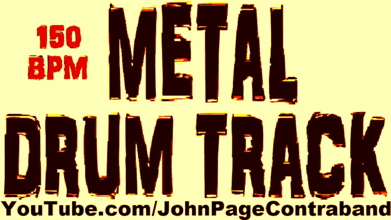 Metal Drum Track 150 bpm Free Beat