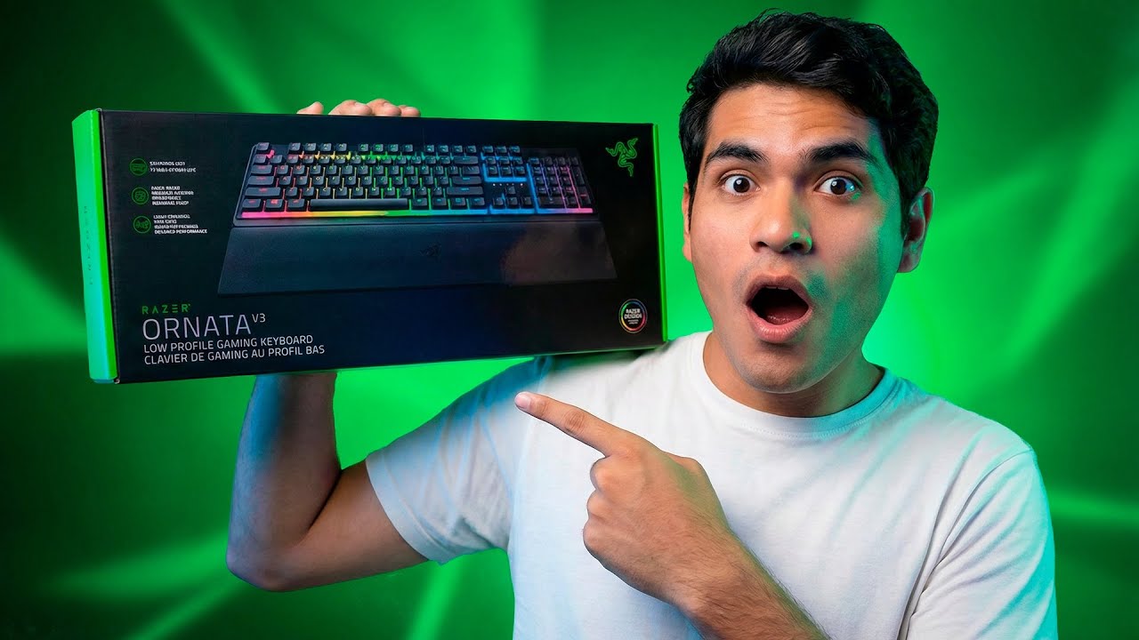 📦 Unboxing RAZER ORNATA V3 | ¿Vale la pena este teclado gaming?